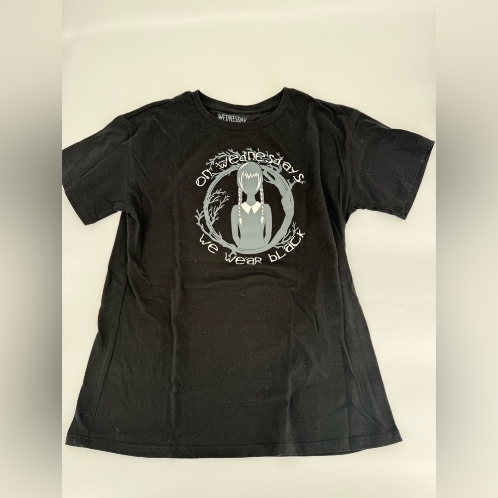 On Wednesdays We Wear Black Kids Tee